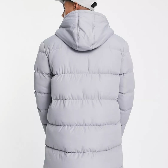 French Connection puffer for men, Grey, Size Large - Picture 3 of 5